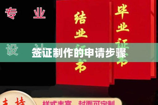 小金签证制作的申请步骤