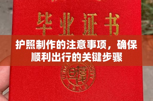 小金护照制作的注意事项，确保顺利出行的关键步骤